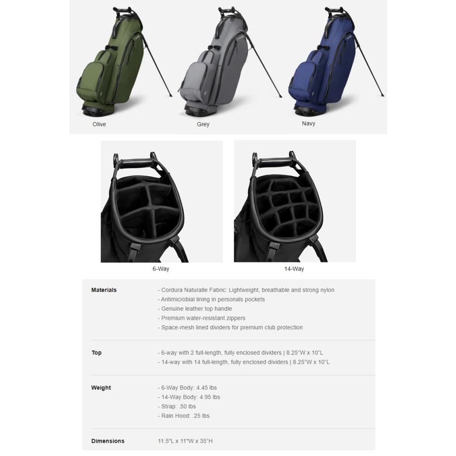 VESSEL Player Air Stand Bag ベゼル プレイヤー エアー スタンドバッグ VESSEL VESSEL Player Air Stand Bag ベゼル プレイヤー エアー