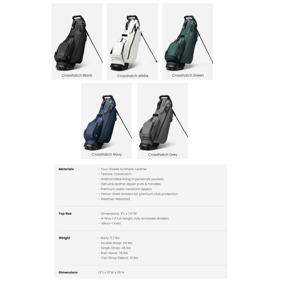 VESSEL VESSEL Lux Stand Bag ベゼル ルクス スタンドバッグ : プロ