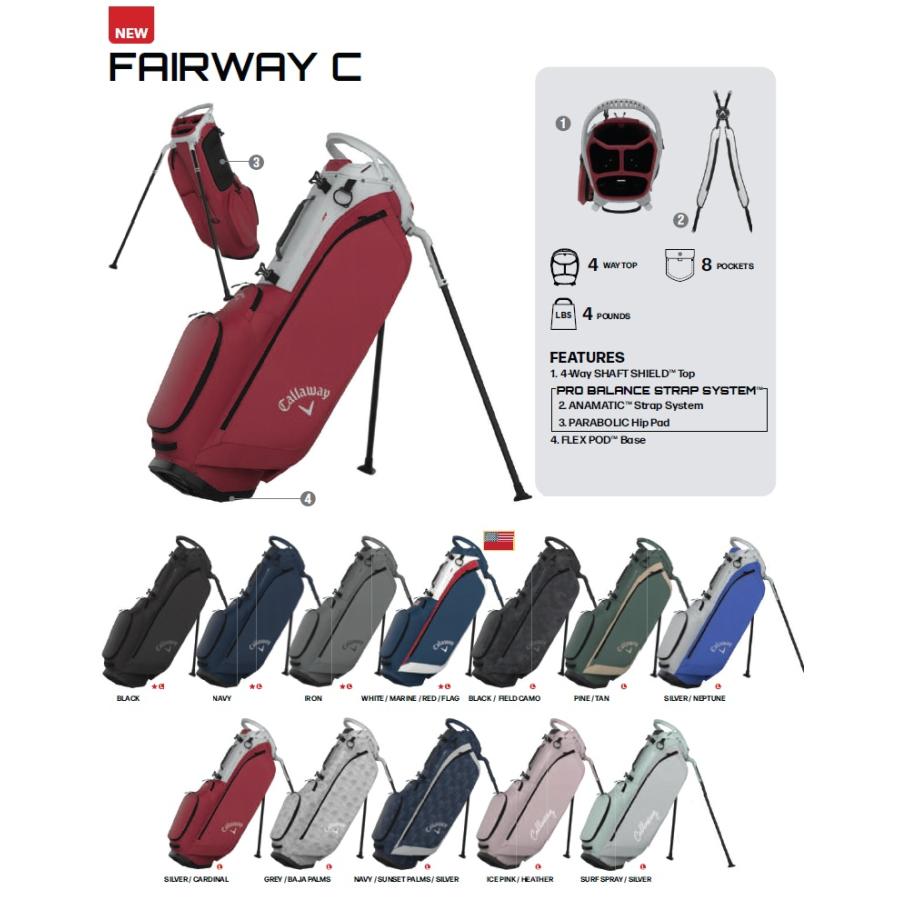 Callaway（キャロウェイ） Callaway 2026 Fairway C Stand Bag 2026