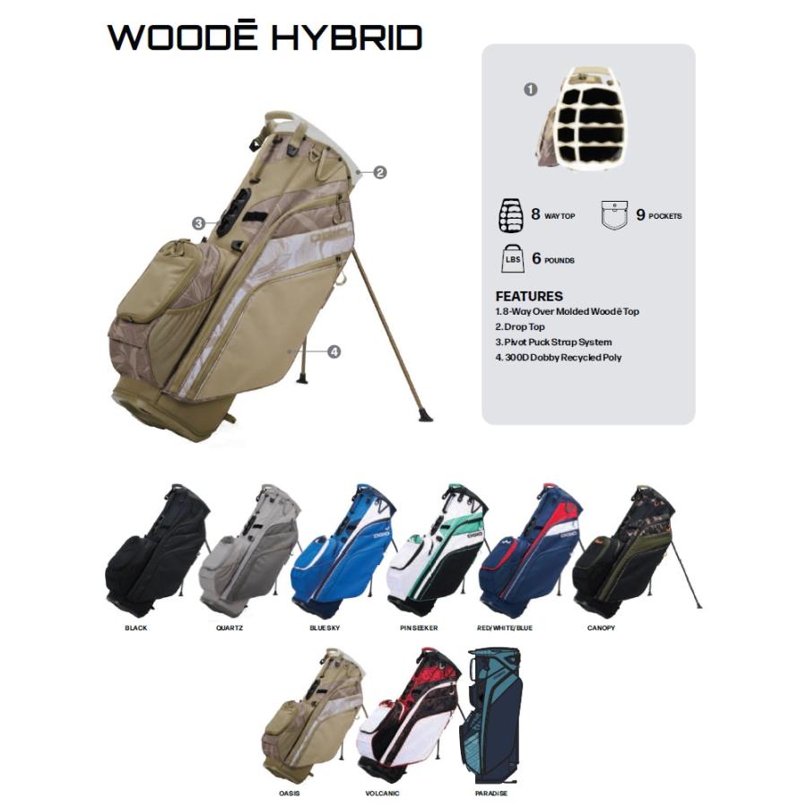 OGIO（オジオ） 即納モデル！OGIO 2026 Woode Hybrid Stand Bag 2026