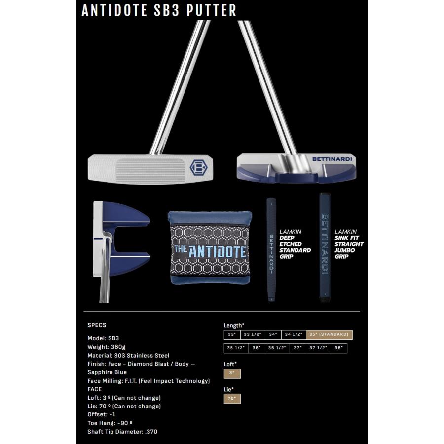 BETTINARDI（ベティナルディ） Bettinardi Antidote SB3 Putter