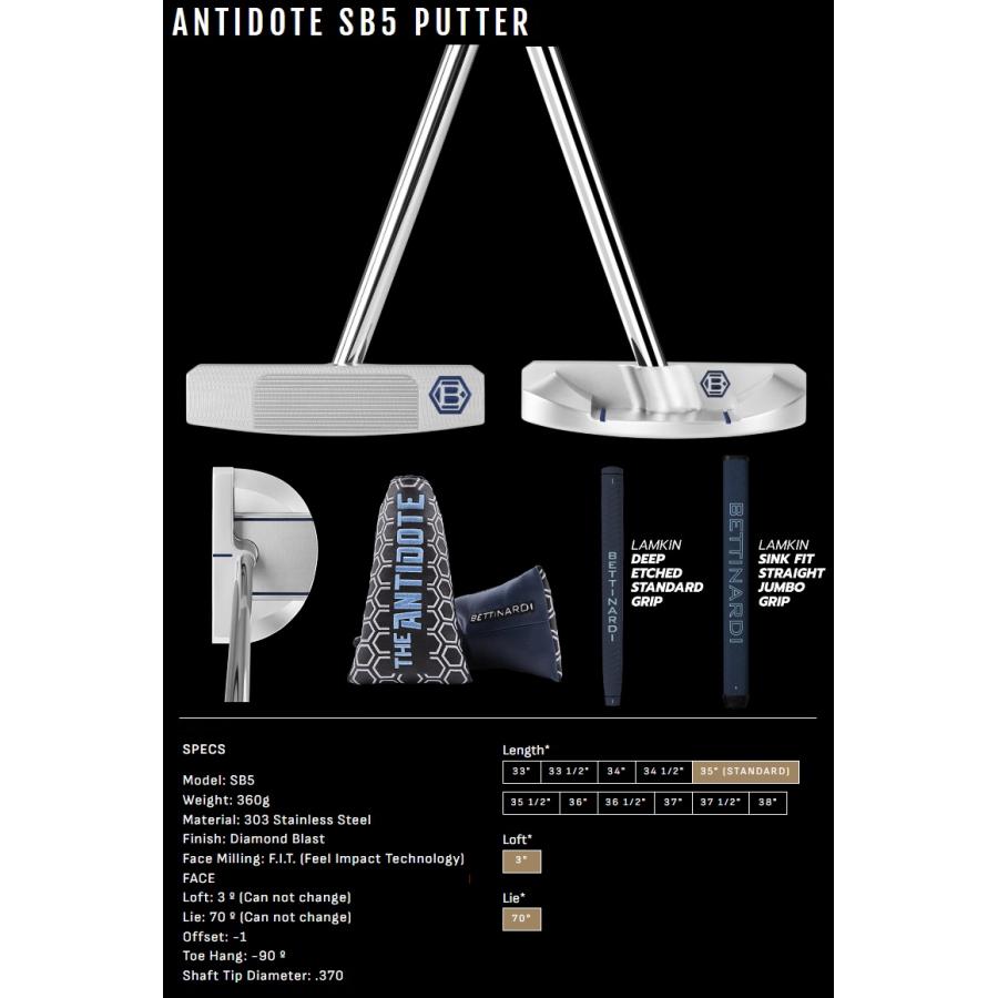 BETTINARDI（ベティナルディ） Bettinardi Antidote SB5 Putter