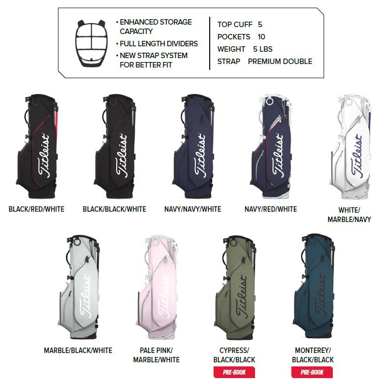 Titleist（タイトリスト） Titleist 2026 Players S5 Stand Bag 2026