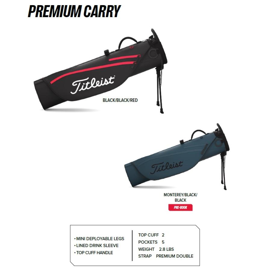 Titleist（タイトリスト） Titleist 2026 Premium Carry Bag <BR