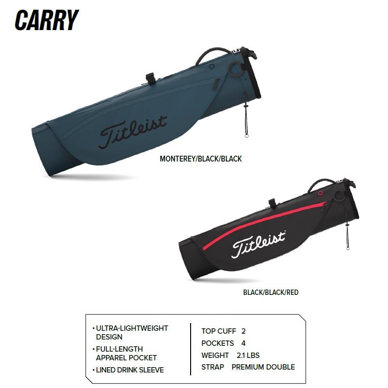 Titleist（タイトリスト） Titleist 2026 Carry Bag 2026 キャリー