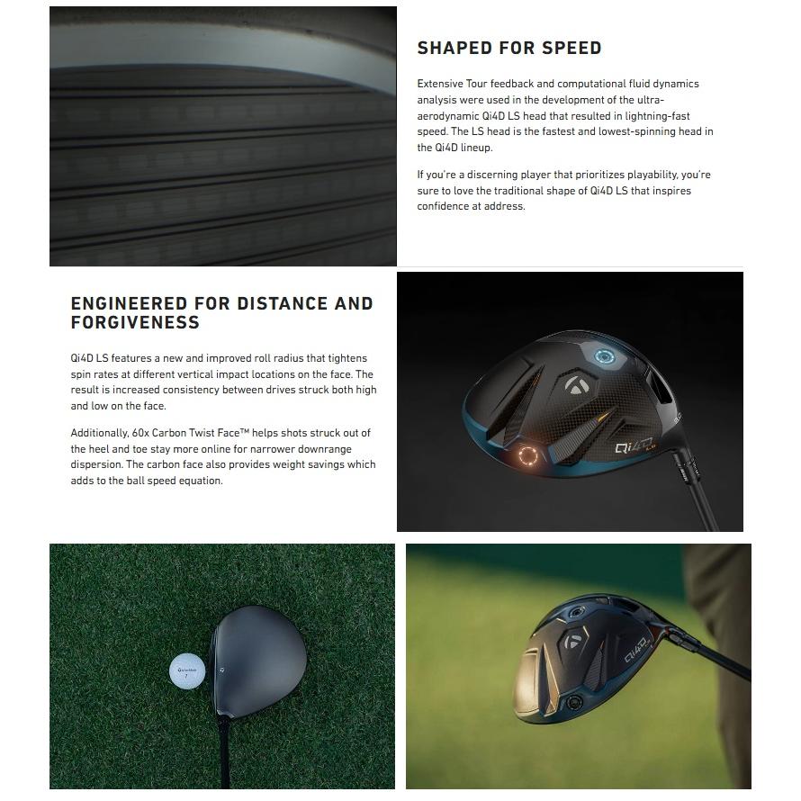 TaylorMade（テーラーメイド） (レフティモデル) TaylorMade Qi4D LS