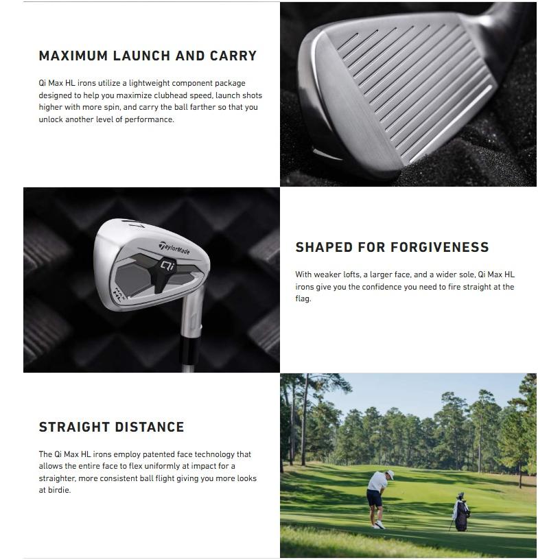 TaylorMade（テーラーメイド） TaylorMade 2026 Qi Max HL Iron 2026