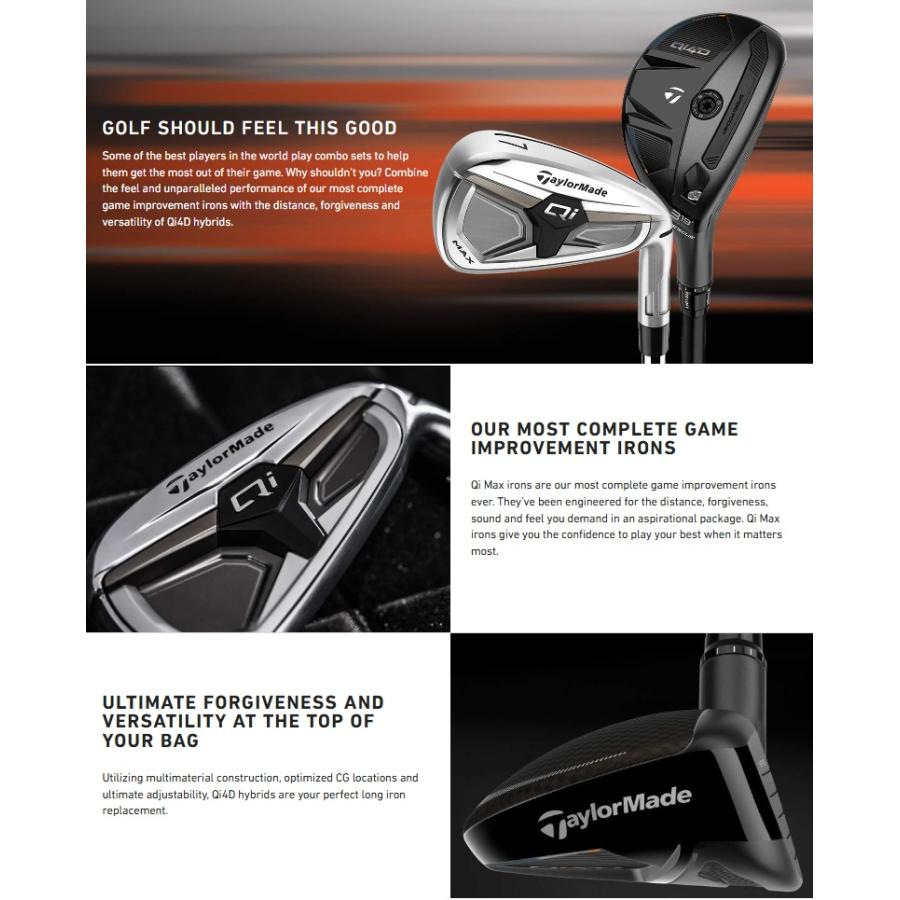 TaylorMade（テーラーメイド） TaylorMade Qi Max Combo Set Iron 2026