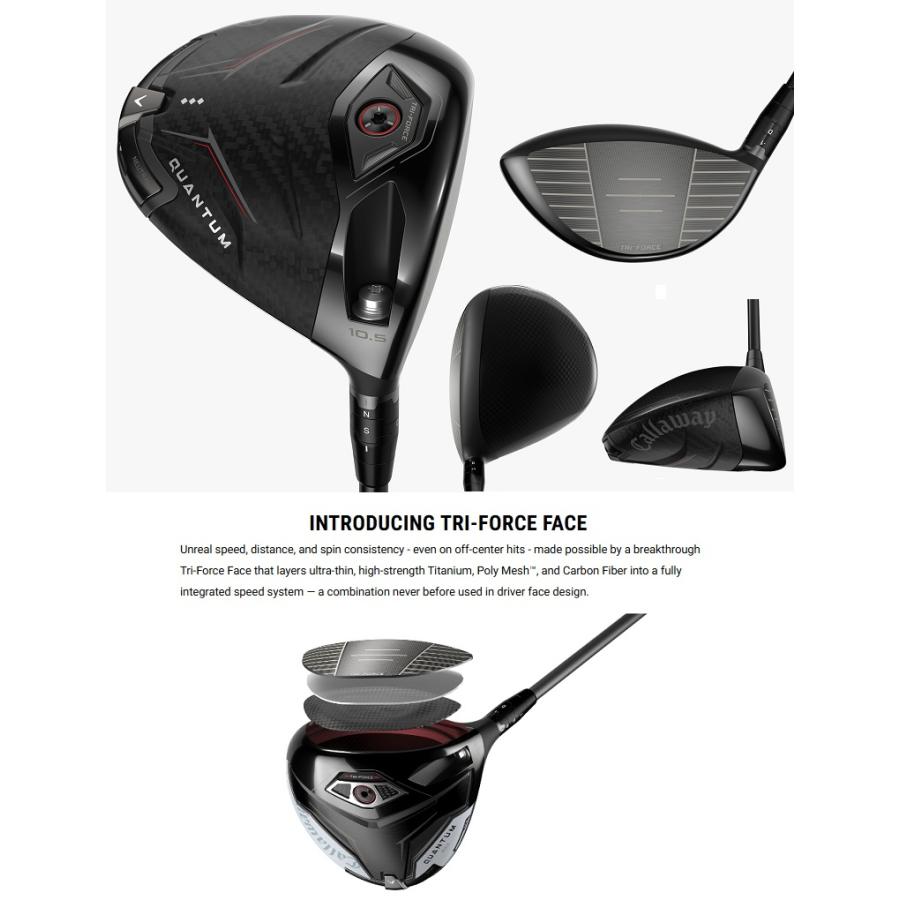 ●希少レフティ　ラウンド未使用　日本仕様●クアンタム トリプルダイヤ9度ヘッド Callaway（キャロウェイ） (レフティモデル) Callaway Quantum Triple