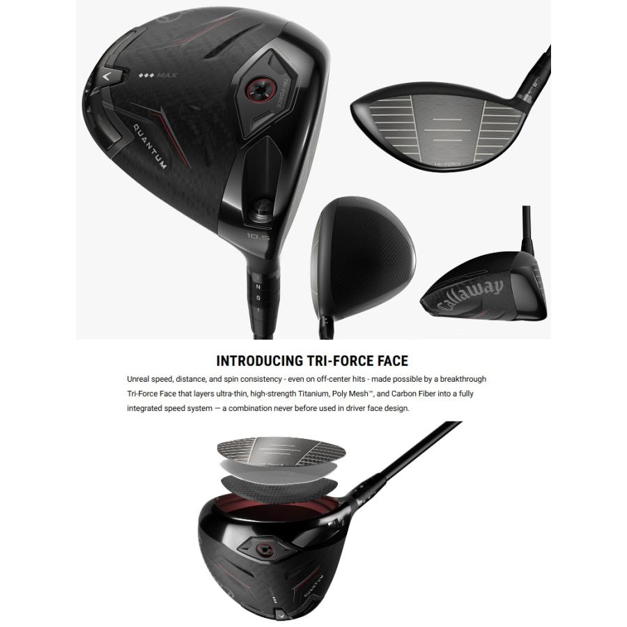 キャロウェイ クアンタム トリプルダイヤモンド ドライバー レフティ Callaway（キャロウェイ） (レフティモデル) Callaway Quantum Triple