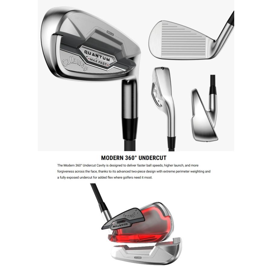 Callaway（キャロウェイ） Callaway Quantum Max Fast Iron クアンタム