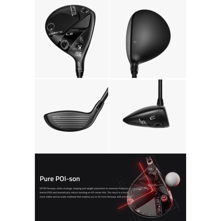 (レフティモデル)Cobra Golf OPTM LS Titanium Fairway Wood コブラゴルフ オプティム LS チタニウム フェアウェイウッド メーカーカスタムシャフト_1