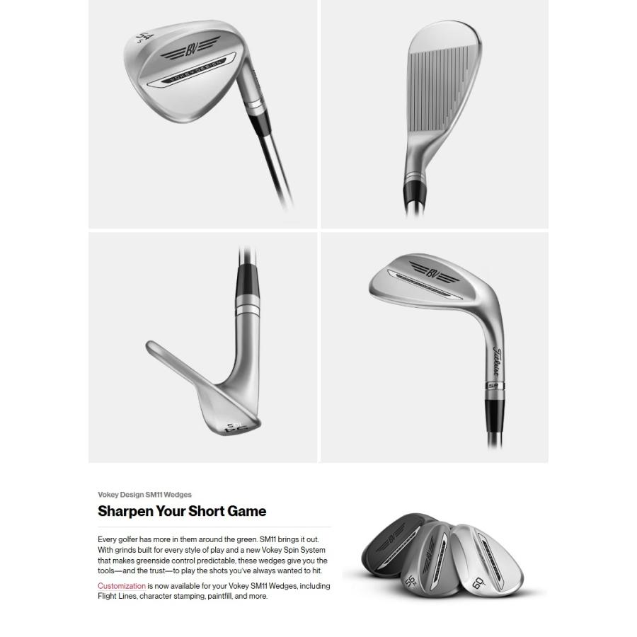 Titleist（タイトリスト） (レフティモデル) Titleist Vokey SM11 Raw