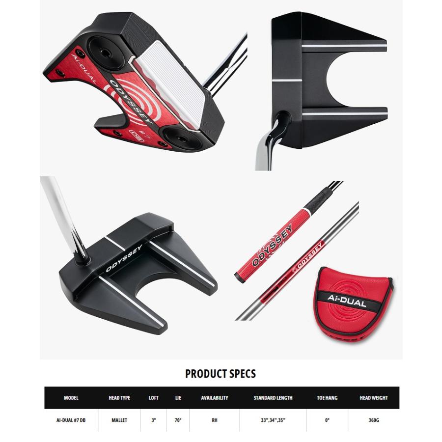 Odyssey Ai-DUAL #7 DB Putter オデッセイ エーアイ デュアル #7 ダブルベント パター_1