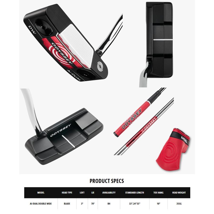 Odyssey Ai-DUAL Double Wide Putter オデッセイ エーアイ デュアル ダブル ワイド パター_1