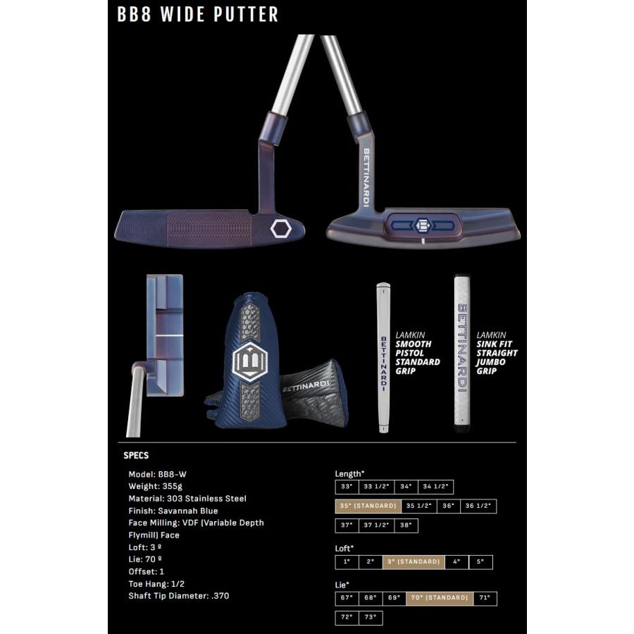 BETTINARDI（ベティナルディ） Bettinardi 2026 BB8 Wide Putter 2026