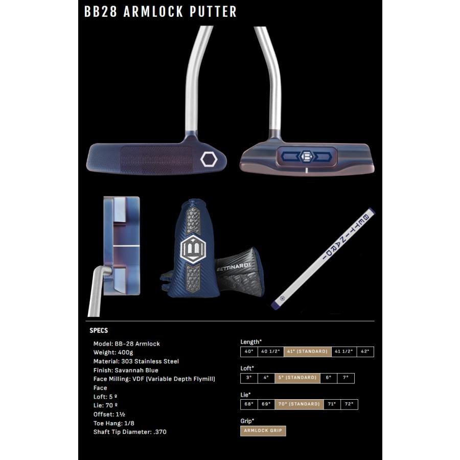 BETTINARDI（ベティナルディ） Bettinardi 2026 BB28 Armlock Putter