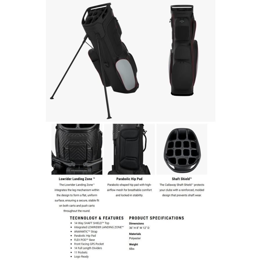Callaway（キャロウェイ） Callaway Quantum Fairway 14 Stand Golf