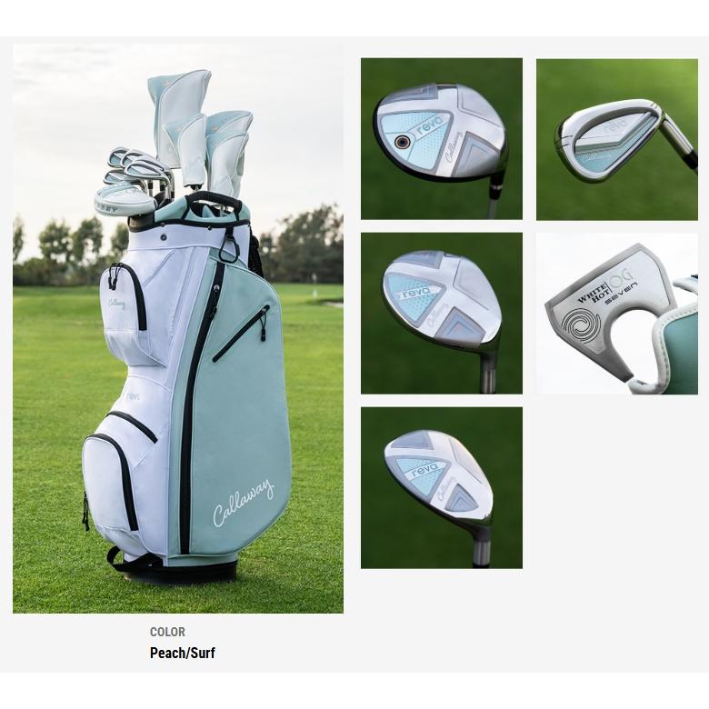 【高級フルセット】　 Callaway REVA レディース ゴルフセット Callaway（キャロウェイ） Callaway 2026 Women's REVA 11-Piece