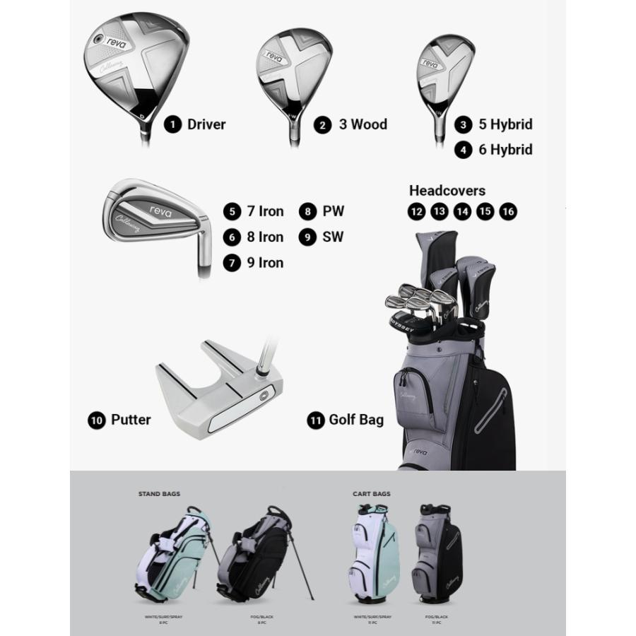 Callaway（キャロウェイ） Callaway 2026 Women's REVA 11-Piece