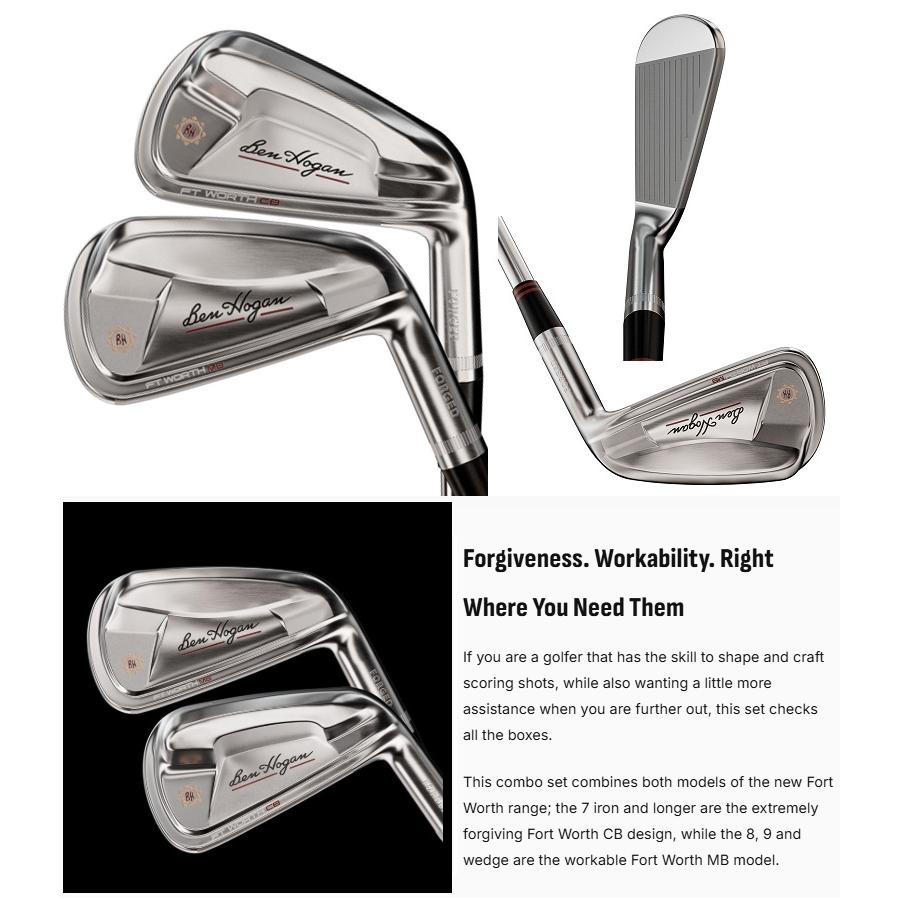 ベンホーガン Ben Hogan Golf Fort Worth Combo Iron ゴルフ