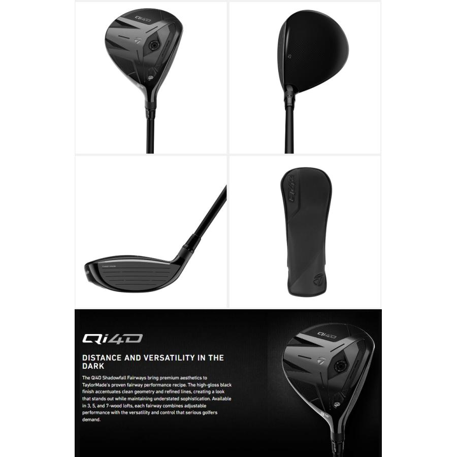 テーラーメイド　Qi4d 7W レフティ　フェアウェイウッド TaylorMade（テーラーメイド） (レフティモデル)(限定モデル