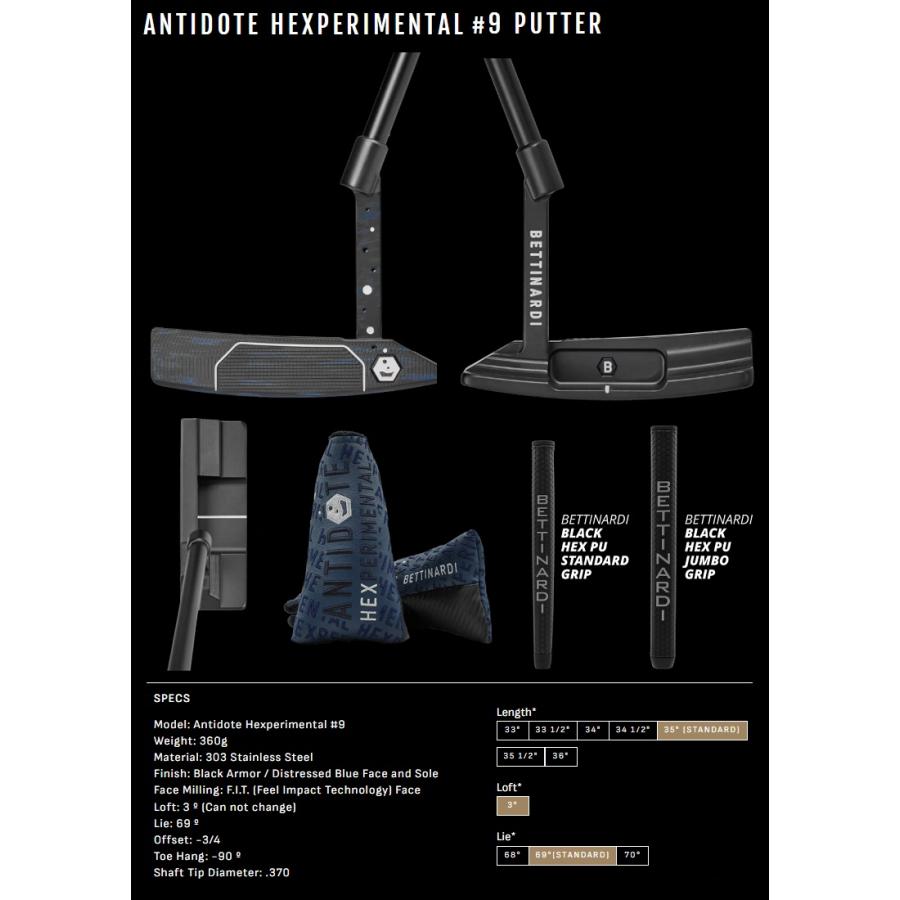 BETTINARDI（ベティナルディ） Bettinardi 2026 Antidote
