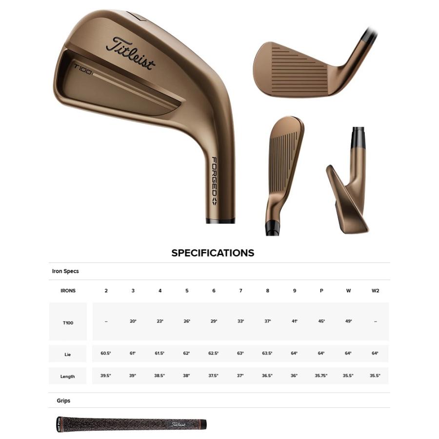 限定品　タイトリストT100 オイルカン　6本セット Titleist（タイトリスト） (単品アイアン) Titleist Limited Edition