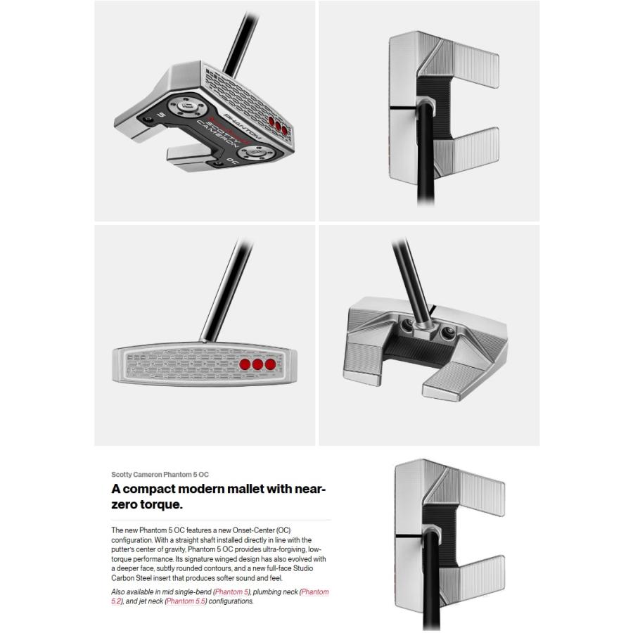 SCOTTY CAMERON Scotty・Cameron Phantom 5 OC Putter スコッティ