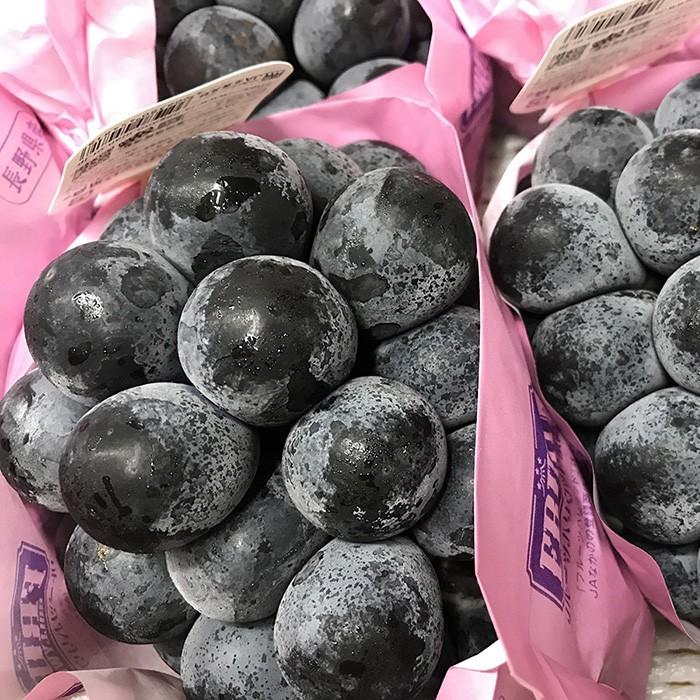 長野県産 ナガノパープル 秀品 7〜10房入り （箱） 国産 ぶどう : 生鮮