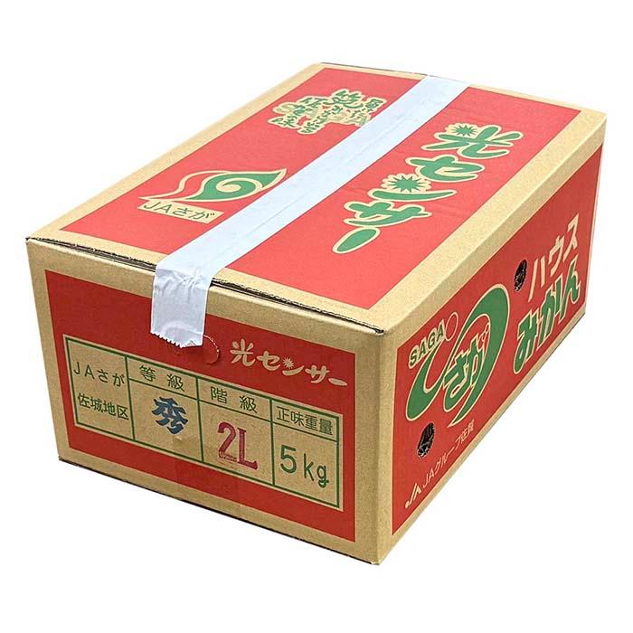 佐賀県産 ハウスみかん 秀品 L〜2Lサイズ 5kg （箱） : 生鮮卸売市場