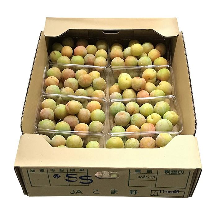 山梨県産 プラム（すもも）太陽 秀品 4kg（8パック入り） : 生鮮