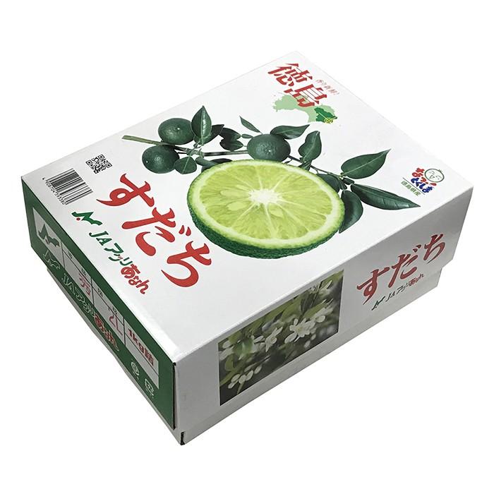 徳島県産 すだち 秀品 2Lサイズ 約40玉入 1kg （化粧箱） : 生鮮