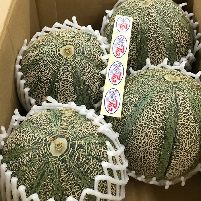 島根県産 アムスメロン (益田メロン) 秀品 3L〜4Lサイズ 4〜5 島根県産 アムスメロン (益田メロン) 秀品 3L〜4Lサイズ 4〜5