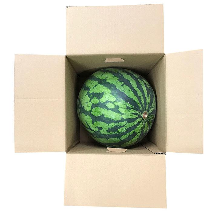 山形県産 尾花沢すいか B等級 6Lサイズ 1玉入（箱） ギフト スイカ