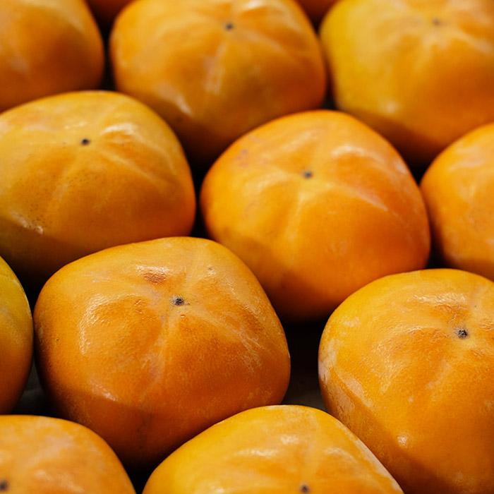 奈良県産 種無し柿 秀品 M〜Lサイズ （36〜40玉） 約7.5kg （箱） 種