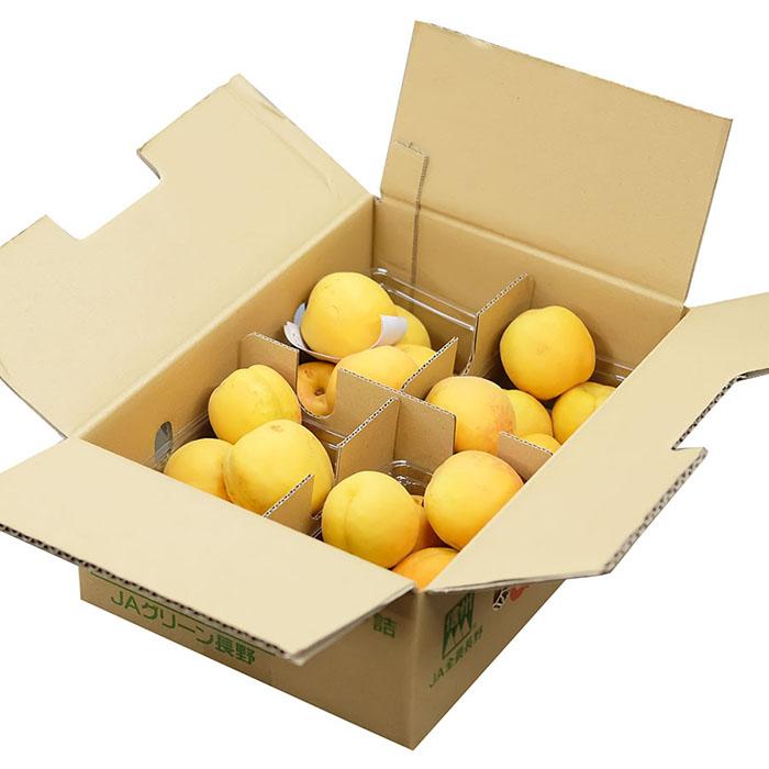長野県産 あんず 秀品 4パック入り （箱） : 生鮮卸売市場 - 通販