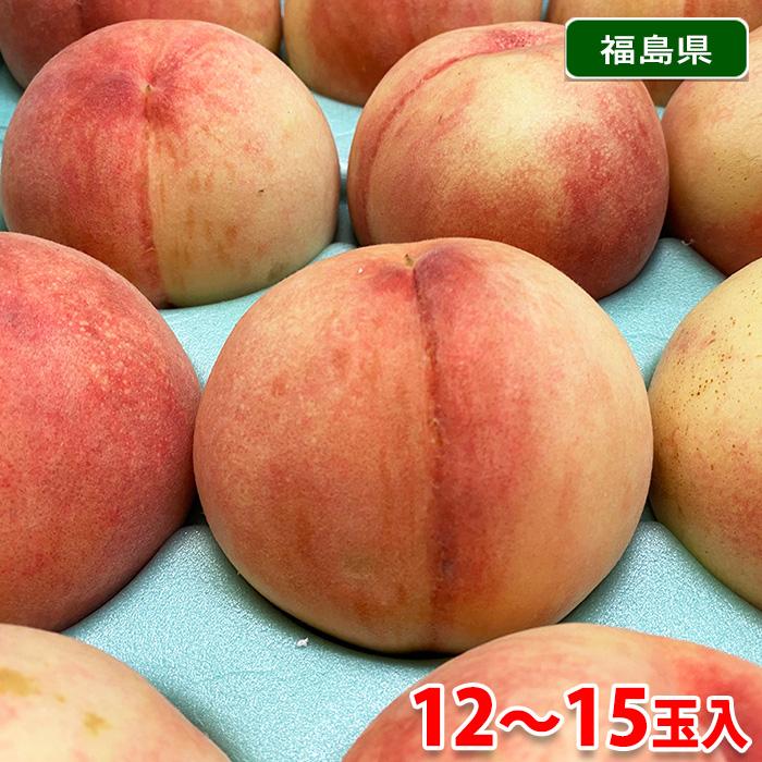 福島県産 桃 ミスピーチ 秀品 12〜15玉入（大玉サイズ）箱 : 生鮮卸売