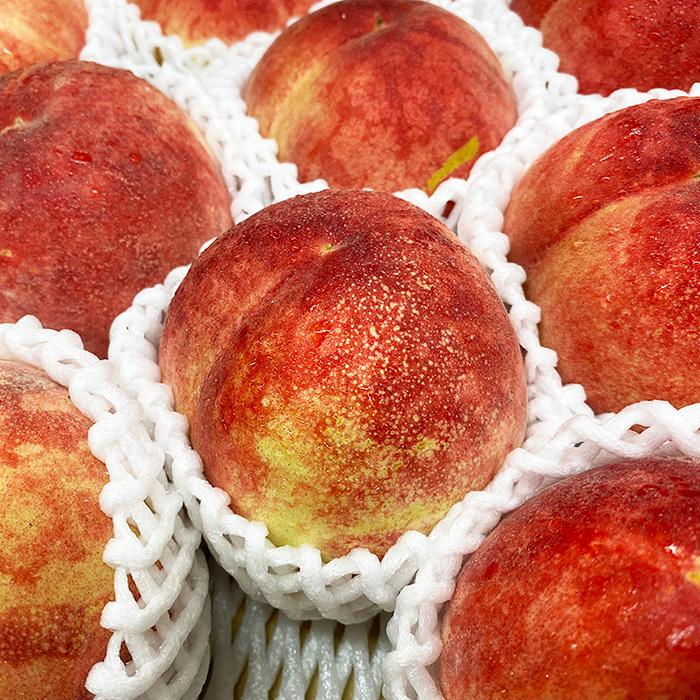 福島県産 桃 ミスピーチ 秀品 16〜20玉入（中玉サイズ）箱 : 生鮮卸売