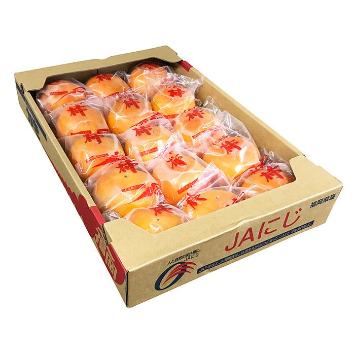 福岡県産 冷蔵柿 富有柿 秀品 3L〜4Lサイズ 5kg（箱） : 生鮮卸売市場