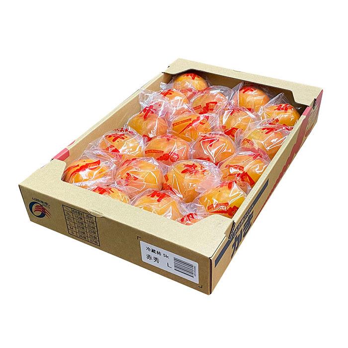 福岡県産 冷蔵柿 富有柿 秀品 L〜2Lサイズ 5kg（箱） : 生鮮卸売市場