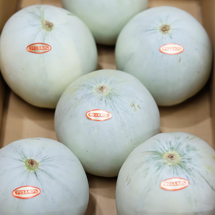 愛知県産 プリンスメロン 秀品 3Lサイズ 6玉入り （箱） 国産 メロン