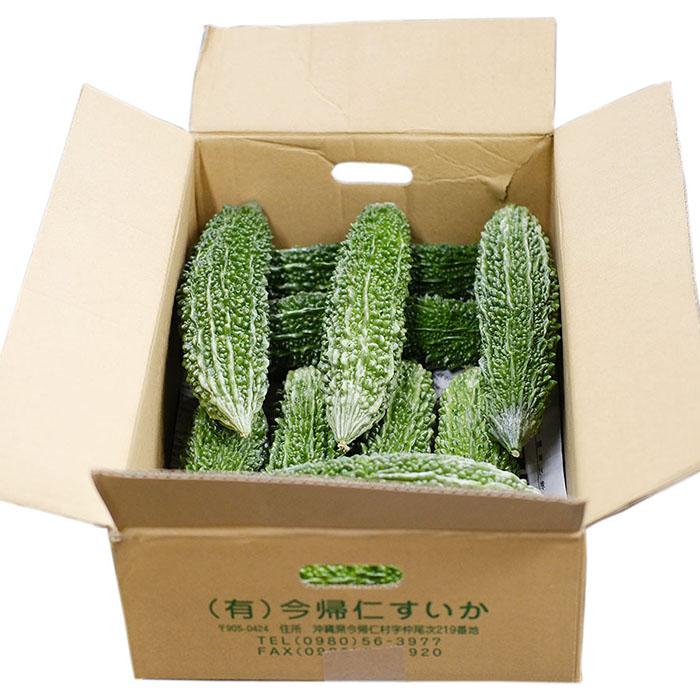 沖縄県産 ゴーヤー （にがうり） 秀品 L〜2Lサイズ 約2.5kg （箱） 苦瓜 ゴーヤ : 生鮮卸売市場 - 通販 - Yahoo!ショッピング