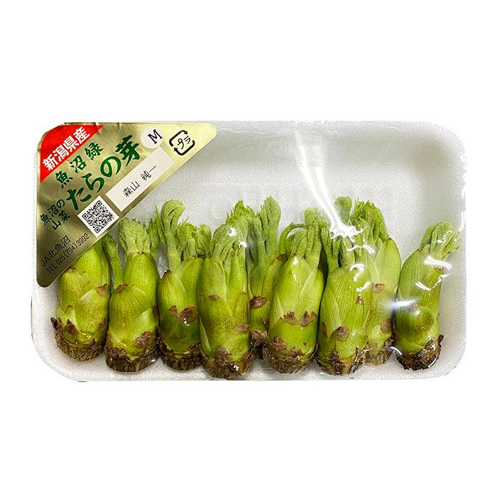新潟県産 タラの芽 S〜Mサイズ 50g(約10本〜18本) : 21710251 新潟県産 タラの芽 S〜Mサイズ 50g(約10本〜18本) : 21710251