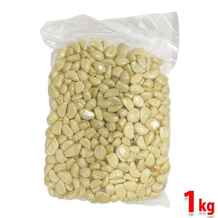 中国産 むきニンニク 1kg （パック） 業務用 : 生鮮卸売市場 - 通販