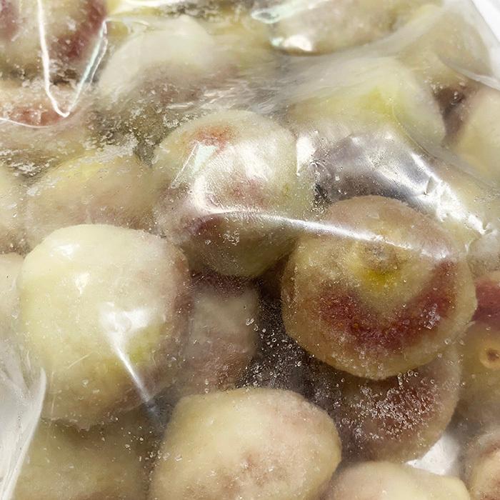 皮むき 冷凍いちじく Mサイズ 1kg 約40個 在庫限り
