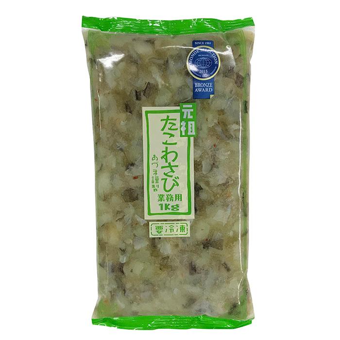 あづまフーズ 元祖たこわさび 1kg（業務用サイズ） : 生鮮卸売市場