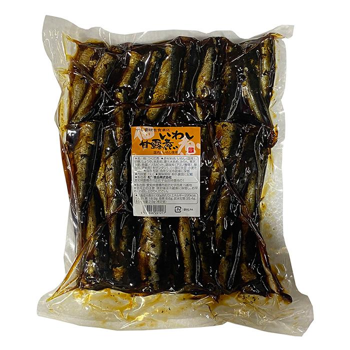 松下食品 いわし甘露煮 1kg 国内産いわし使用 つくだ煮 業務用 パック