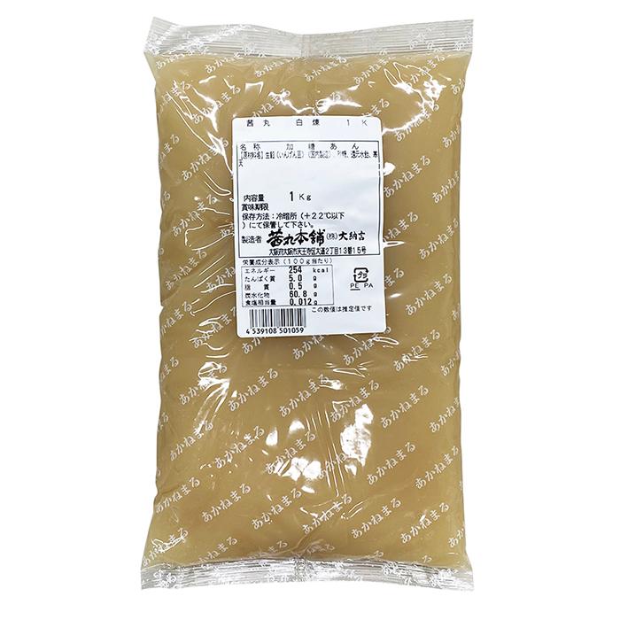 茜丸本舗 白あん 1kg （業務用） : 生鮮卸売市場 - 通販 - Yahoo