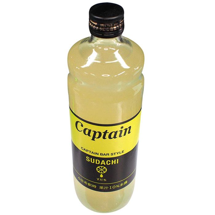 Captain 清涼飲料水（希釈用） すだち 600ml : 生鮮卸売市場 - 通販
